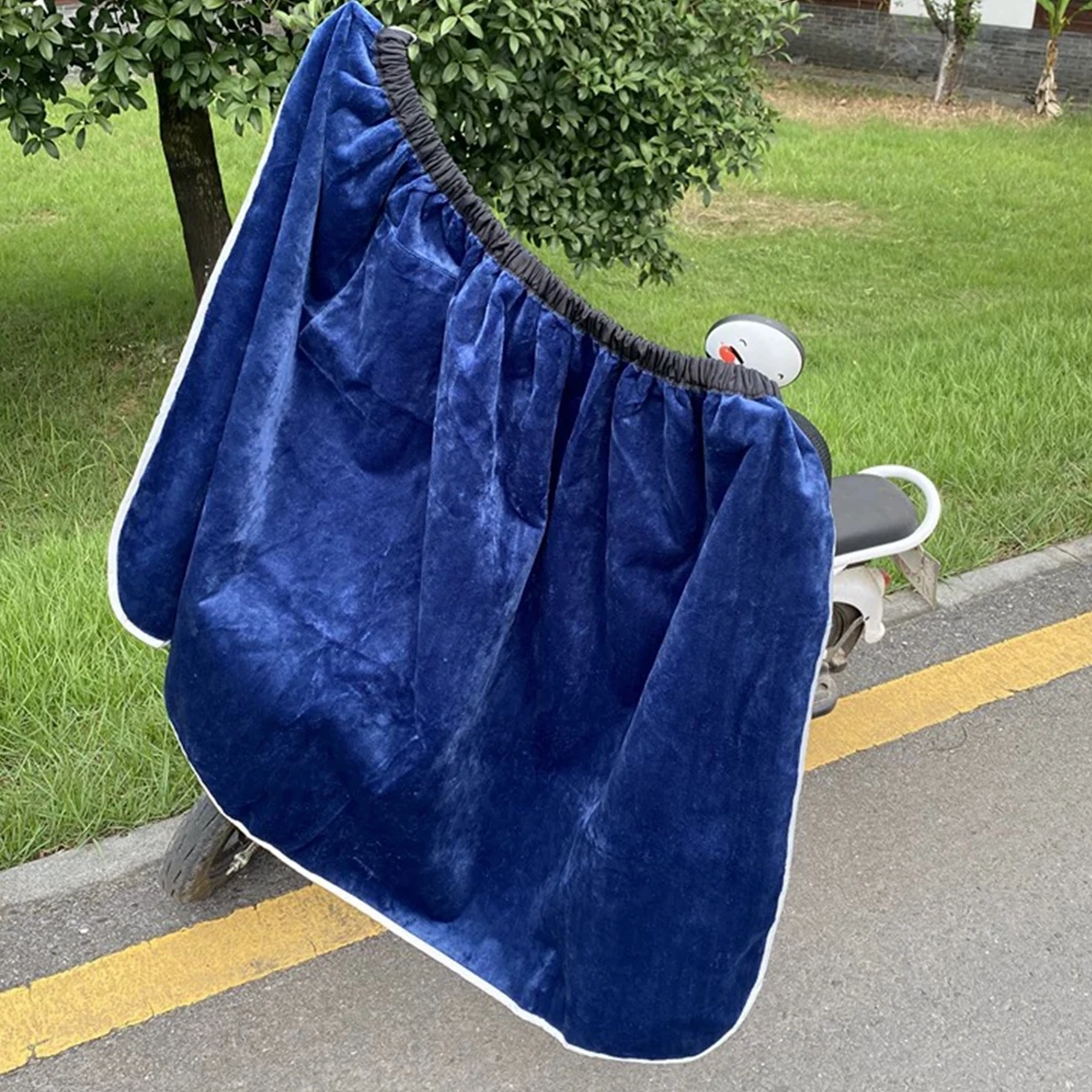 Electric Scooter Rain Cover - Kışlık Rüzgar Geçirmez Motosiklet Scooter Bacak