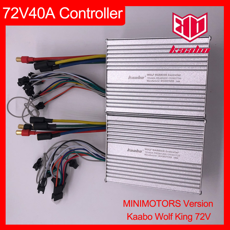 72V 45A Dual Controller - Kurt kral 72V 40A denetleyici Minimotors