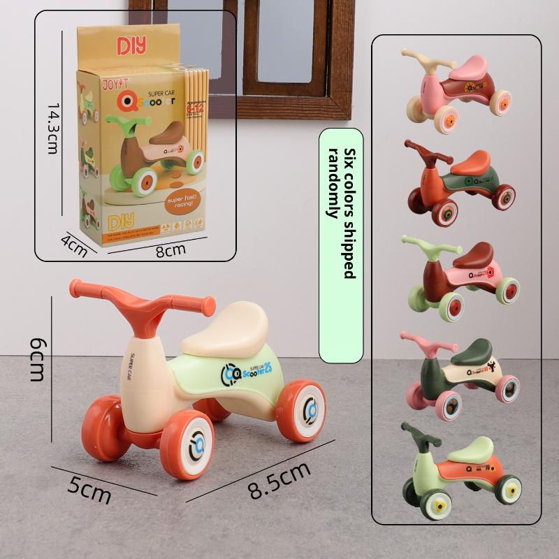 Electric Scooter - 1 Adet Simülasyon Mini Sevimli Çocuk