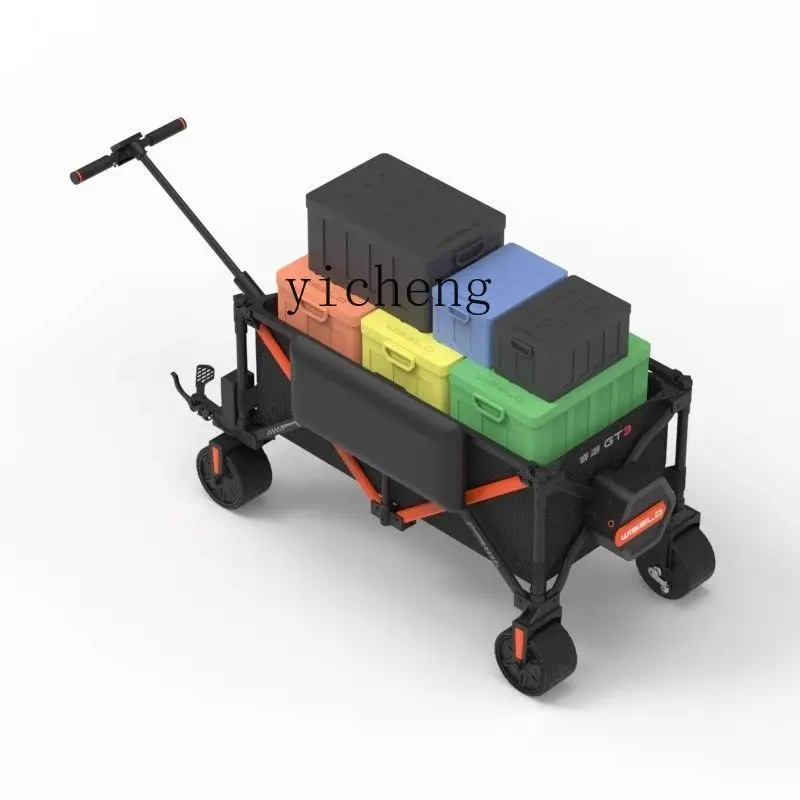 TQH kampçı açık hava sürüş mop - Folding Electric Scooter incelemesi ve fiyatı