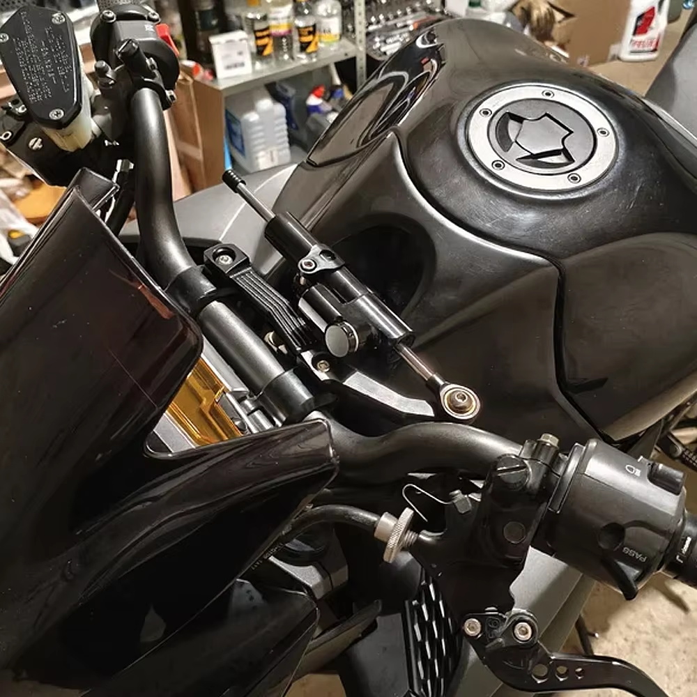 Alüminyum CNC motosiklet direk - Steering Damper Stabilizer Kit Cnc incelemesi ve fiyatı